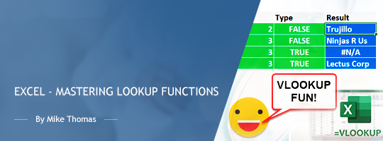 Excel - Mastering Lookup Functions